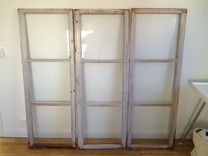 gamla fönsterbågar